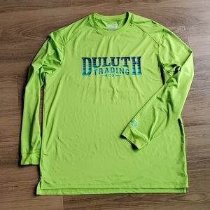 Duluth Trading Company Long Sleeve Athletic UPF 50